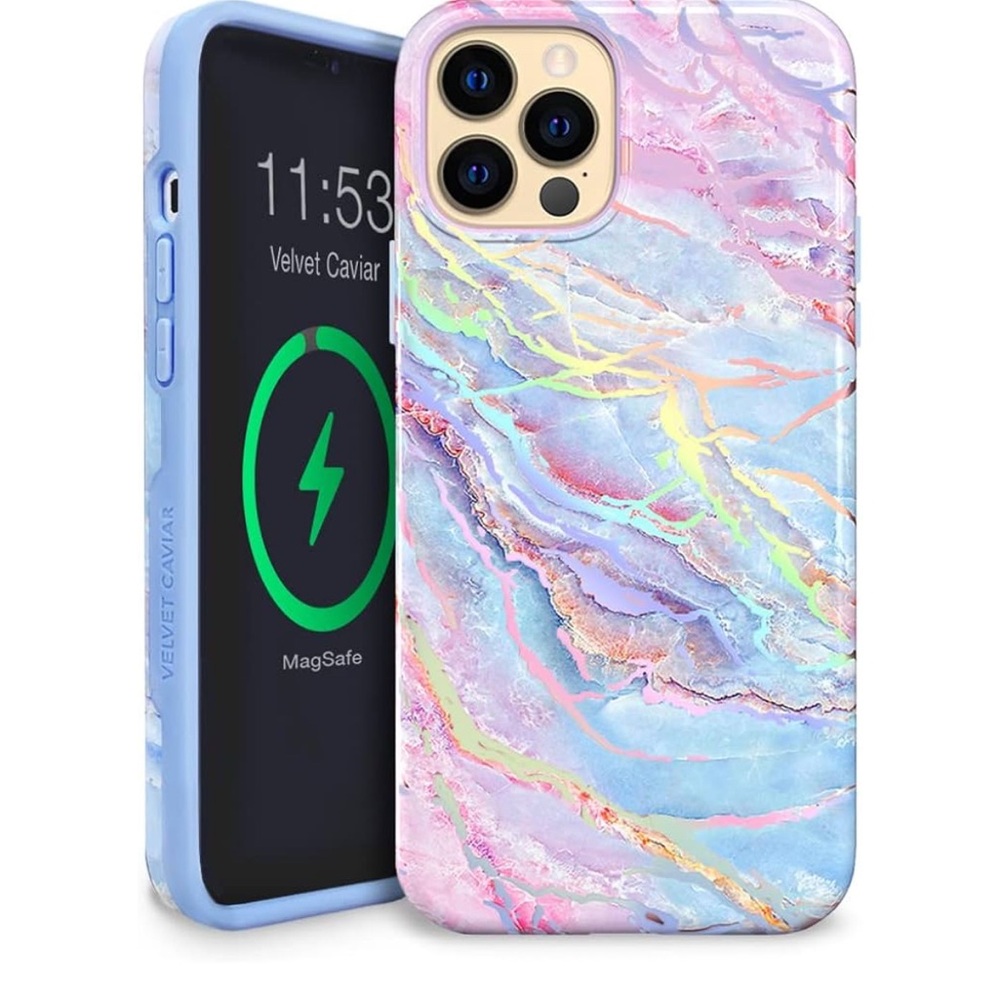 SOLD - Velvet Caviar 13 Pro Max Marble iPhone Case - Picture 8 of 8